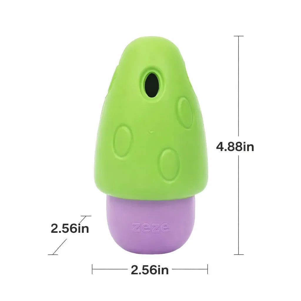 Mushroom-shaped food dispenser Small Dogs toy - Soft & Safe |ArtisanUni