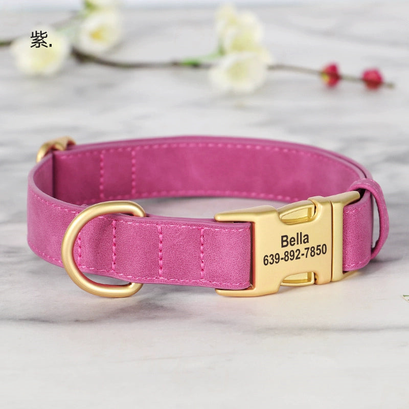 ArtisanUni Engraved dog collars