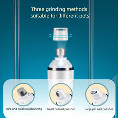 LED Light Rechargeable Cat and Dog Nail clippers