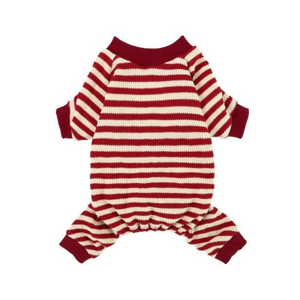 Cute Striped Dachshund Pajamas - Soft & Funny Dog Print Sleepwear Gift | ArtisanUni