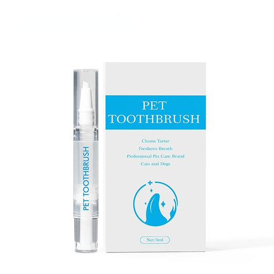 Pet toothbrush pen teeth cleaning tool