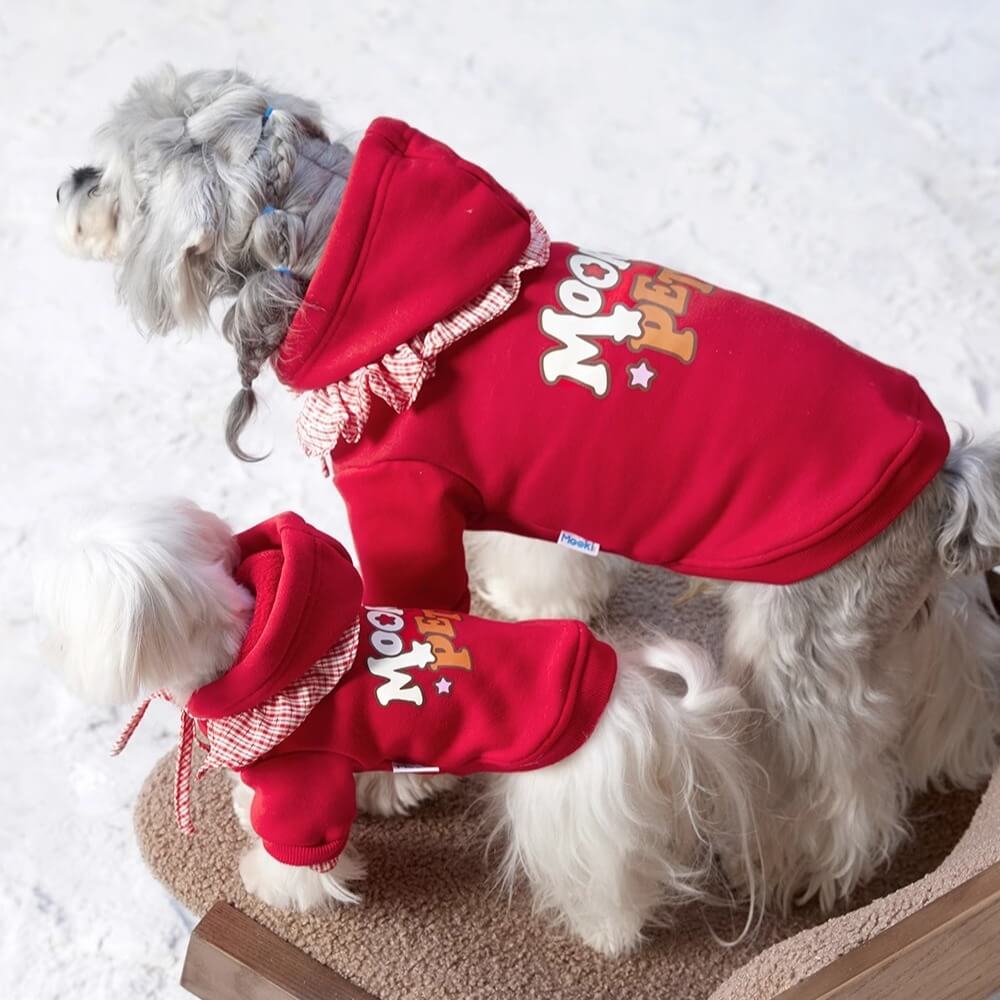 ArtisanUni Detachable shawl-style thick sweatshirt