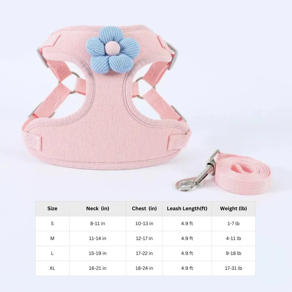 ArtisanUni 3D Flower harness walk kit