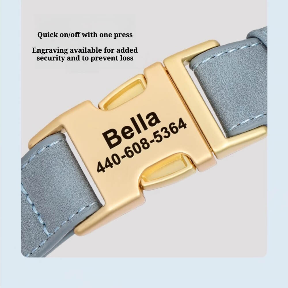 ArtisanUni Engraved dog collars