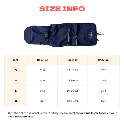 Dachshund Raincoat | Waterproof Windproof Shell Jacket with Hood | ArtisanUni