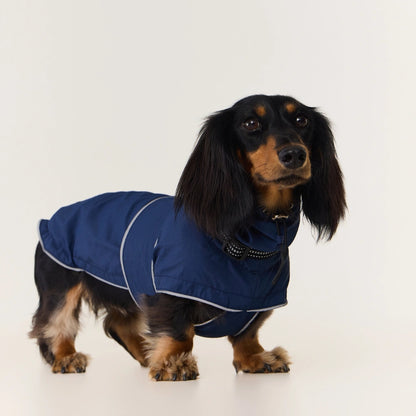 Dachshund Raincoat | Waterproof Windproof Shell Jacket with Hood | ArtisanUni