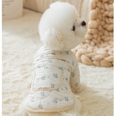 ArtisanUni Winter Fleece-Lined White Dress