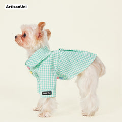 ArtisanUni Pet Plaid Shirt