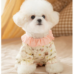 ArtisanUni Winter belly wrap four-legged clothes