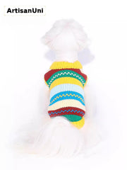 ArtisanUni Pet Yellow Knit Sweater