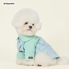 ArtisanUni Pet Plaid Shirt