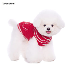 Warm red vest Christmas sweater