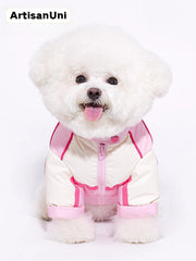 ArtisanUni Pet winter down jackets with leashes