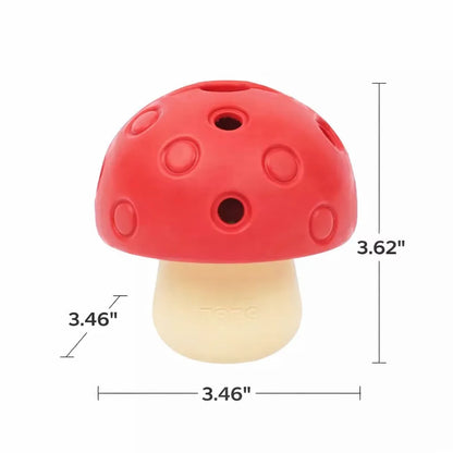 Mushroom-shaped food dispenser Small Dogs toy - Soft & Safe ｜ArtisanUni