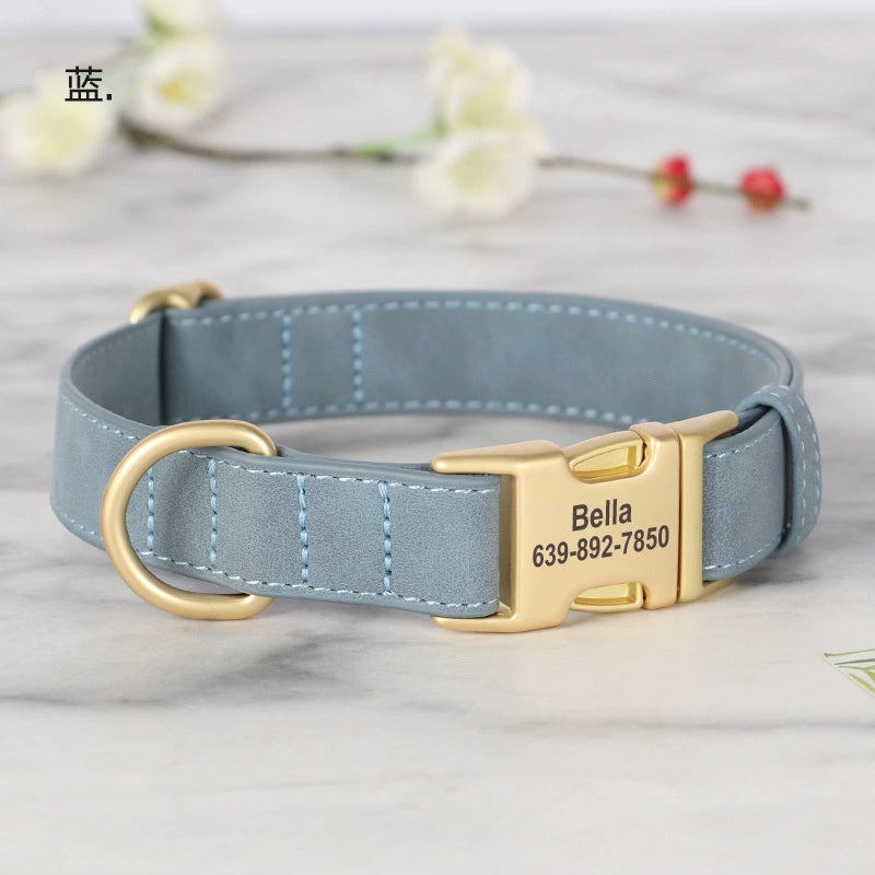 ArtisanUni Engraved dog collars