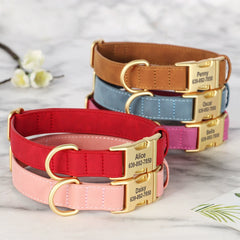 ArtisanUni Engraved dog collars