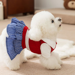 ArtisanUni Preppy style shirt dress