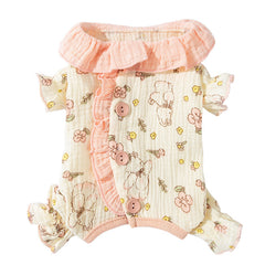 ArtisanUni Winter belly wrap four-legged clothes