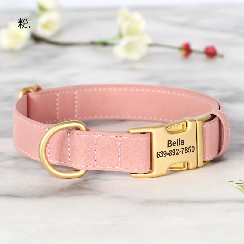 ArtisanUni Engraved dog collars