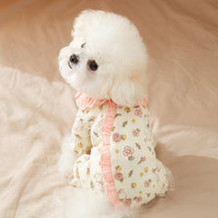 ArtisanUni Winter belly wrap four-legged clothes