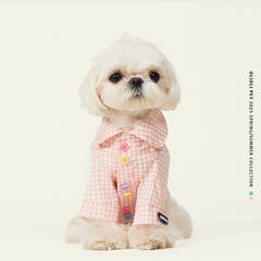 ArtisanUni Pet Plaid Shirt