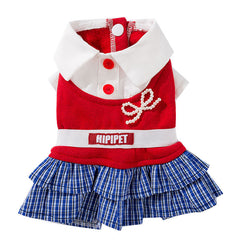 ArtisanUni Preppy style shirt dress