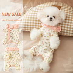 ArtisanUni Winter belly wrap four-legged clothes