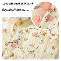 ArtisanUni Winter belly wrap four-legged clothes