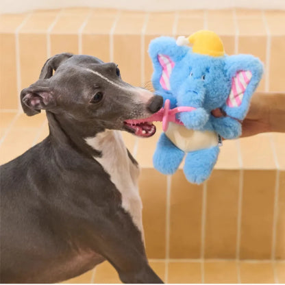 ArtisanUni Elephant chew dog toys for Small Dogs - Soft & Safe