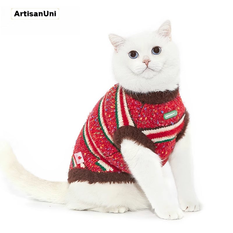 ArtisanUni Colorful striped sweater vest