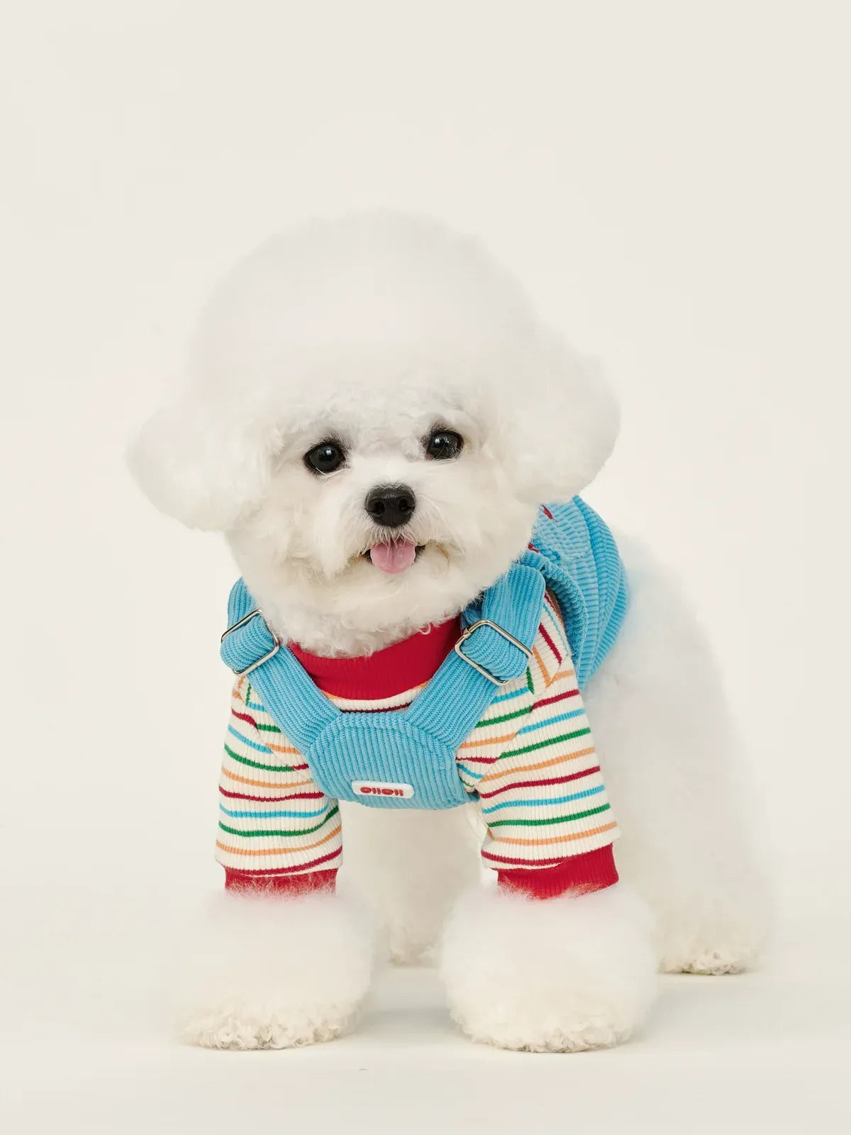 ArtisanUni Red striped pet T-shirt