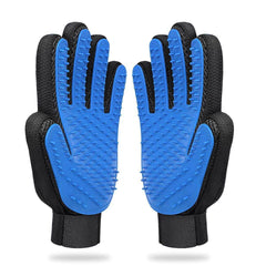 Pet Hair Remover Glove - Gentle Pet Grooming Glove Brush