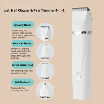 Ultra Dog Grooming Clippers 4-in-1