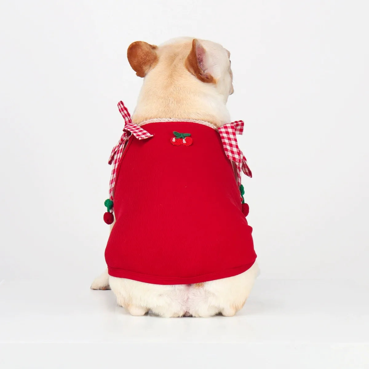 ArtisanUni Thin red dog shirt