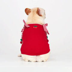 ArtisanUni Thin red dog shirt