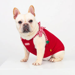 ArtisanUni Thin red dog shirt