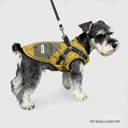 Fleece-Lined Dog Harness Vest for Warm & Comfortable Walks | ArtisanUni