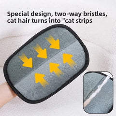 Hair removal gloves