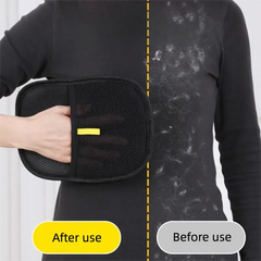 Hair removal gloves