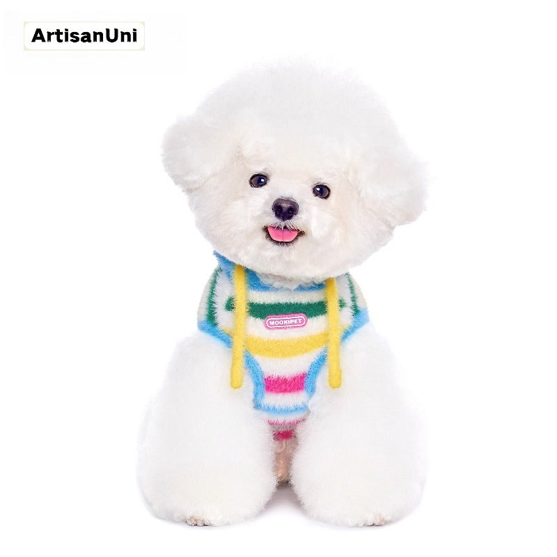 ArtisanUni Blue striped sweater vest