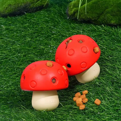Mushroom-shaped food dispenser Small Dogs toy - Soft & Safe ｜ArtisanUni
