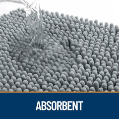 Quick Dry Dog Door Mat for Muddy Paws , Absorbs Moisture and Dirt, Absorbent Non-Slip Washable Doormat