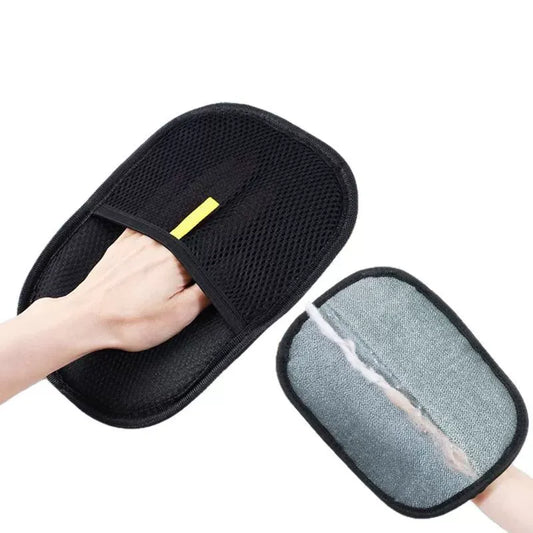 Hair removal gloves