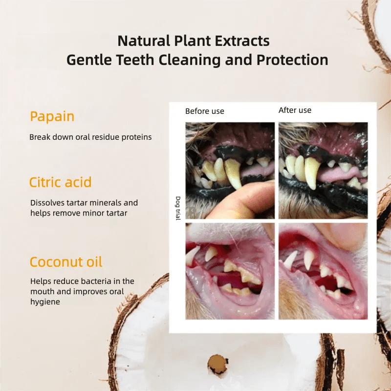 Pet Teeth  Finger Wipes