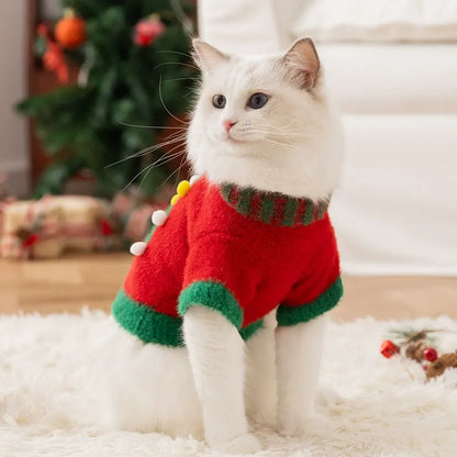 Christmas Sweater for Dogs & Cats | Festive Holiday Pet Clothing | ArtisanUni