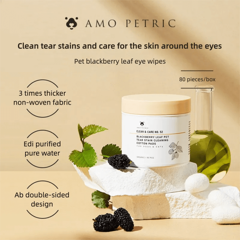 Tear Stain Wipes for Cats & dogs