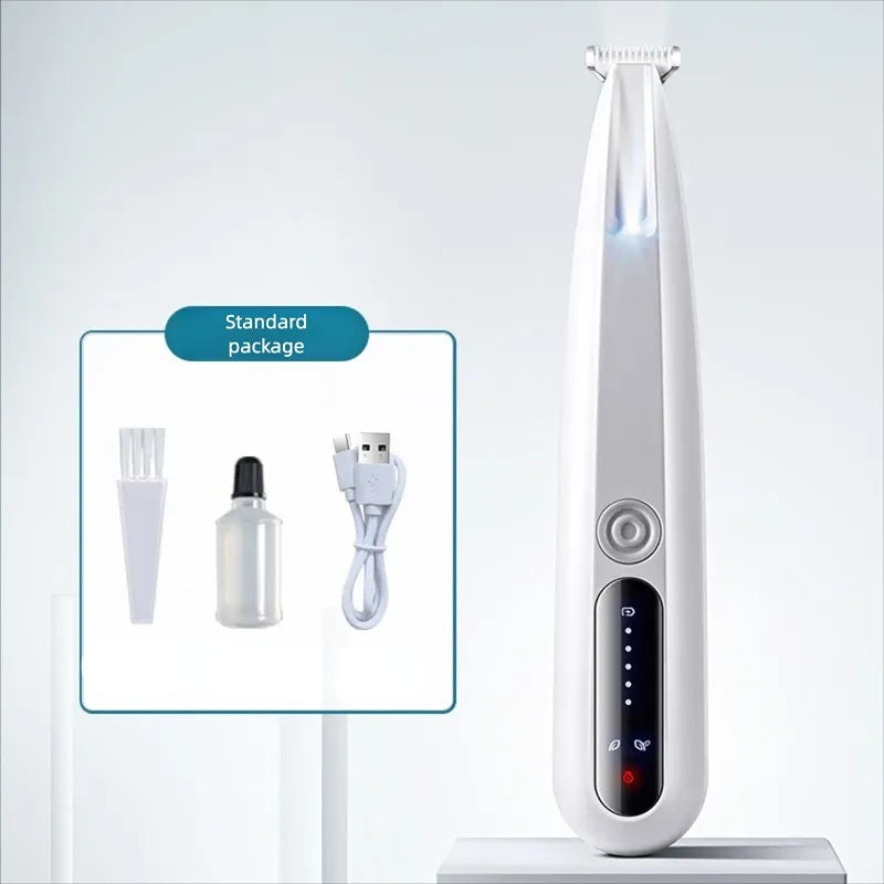 Upgraded Dog Paw Trimmer with LED Light, 18 mm Widen Blade