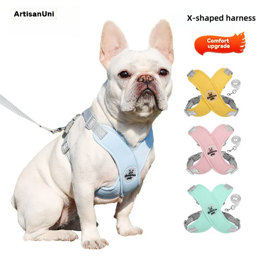 ArtisanUni Vest-style reflective dog leash