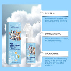 Paw Cleaner - Rinse-Free Foam Cleanser