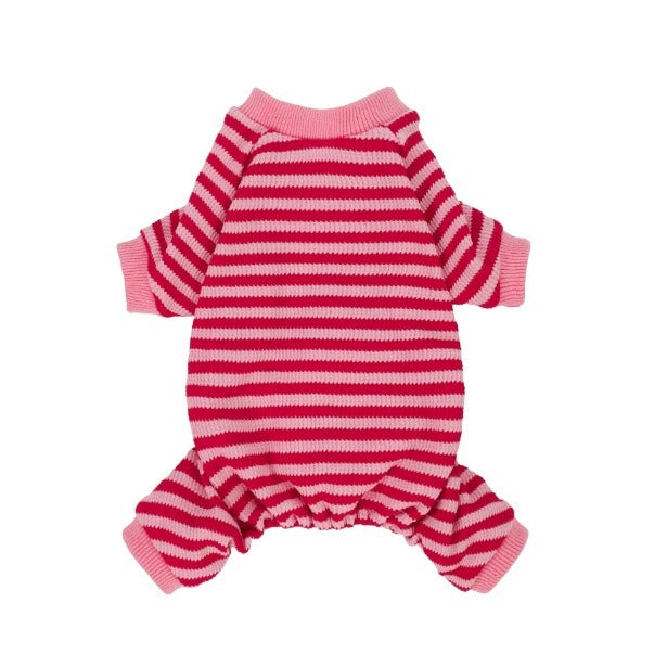 Cute Striped Dachshund Pajamas - Soft & Funny Dog Print Sleepwear Gift | ArtisanUni